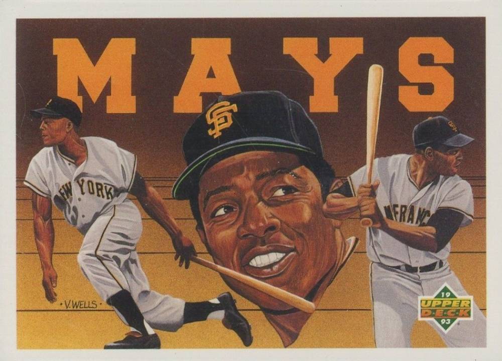 1993 Upper Deck Heroes Willie Mays Willie Mays #54 Baseball Card