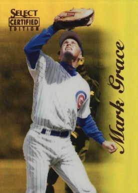 1996 Select Certified Mark Grace #94 Baseball Card