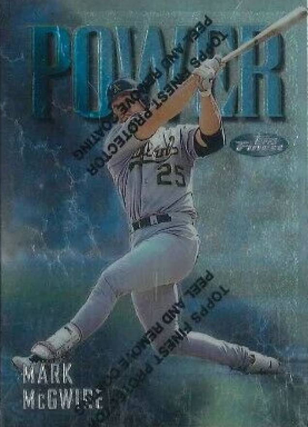 1997 Finest Mark McGwire #305 Baseball Card