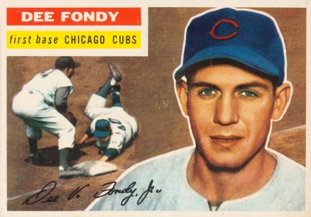 1956 Topps Dee Fondy #112 Baseball Card