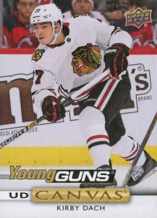 2019 Upper Deck Canvas Kirby Dach #C223 Hockey Card