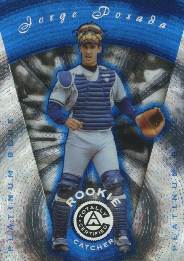 1997 Pinnacle Totally Certified Jorge Posada #125 Baseball Card