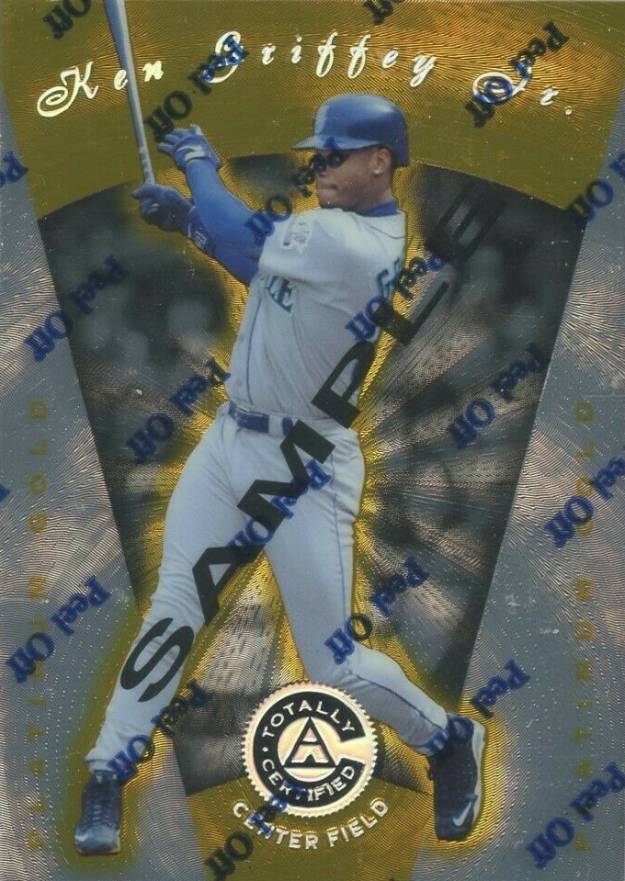 1997 Pinnacle Totally Certified Ken Griffey Jr. #53 Baseball Card