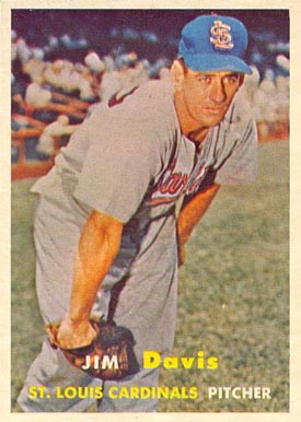 1957 Topps Jim Davis #273 Baseball Card