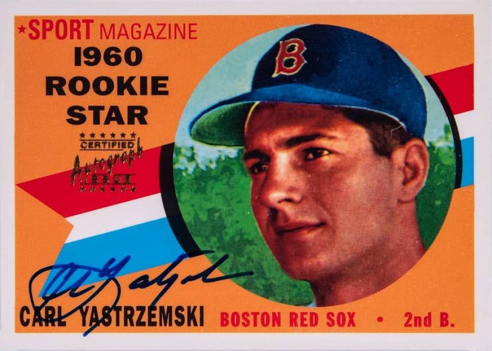 1998 Topps Stars Rookie Reprint Carl Yastrzemski #5 Baseball Card