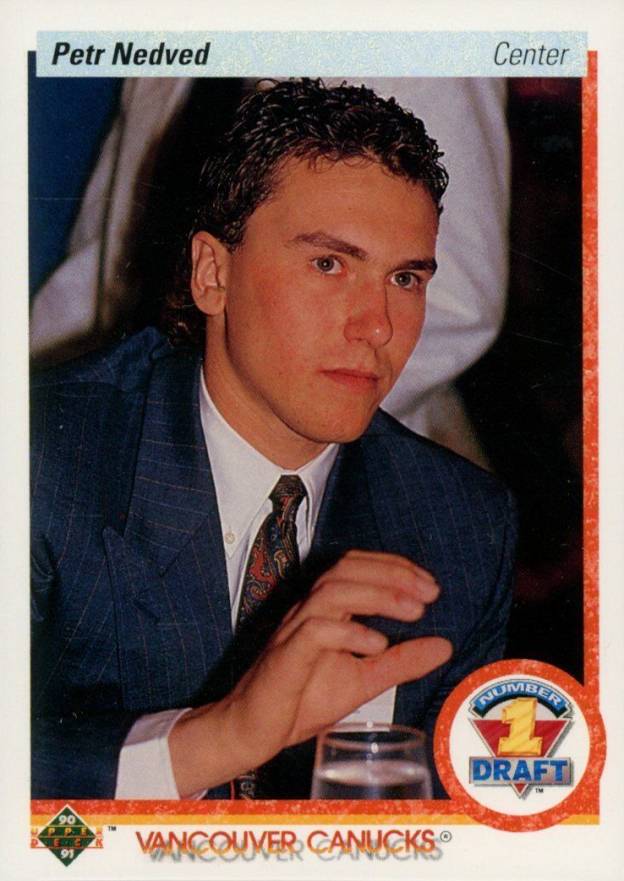 1990 Upper Deck Petr Nedved #353 Hockey Card