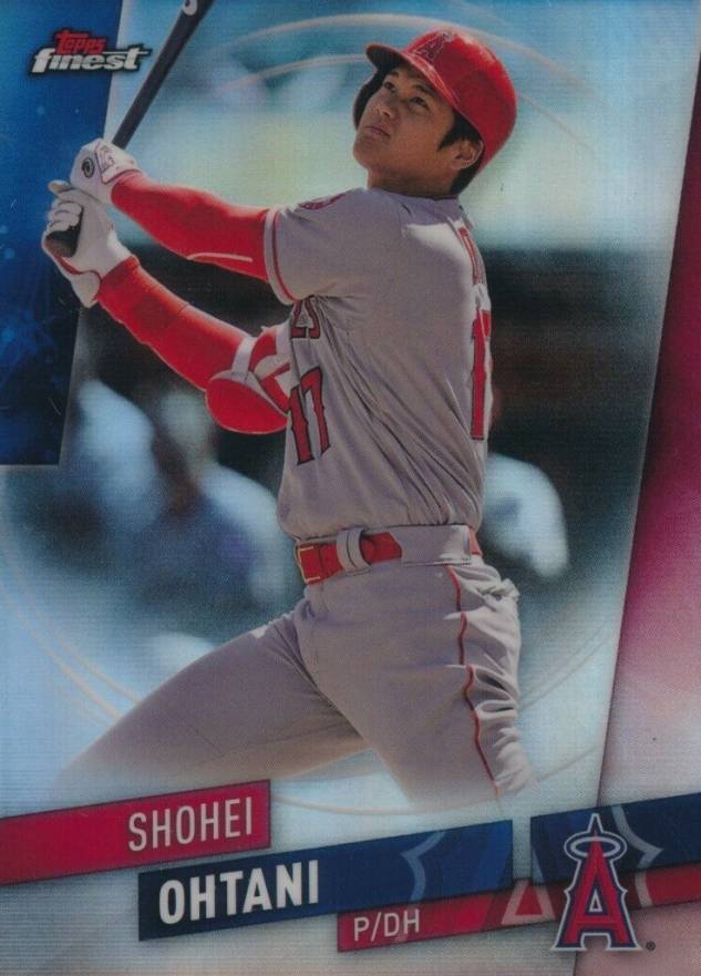 2019 Finest Shohei Ohtani #100 Baseball Card