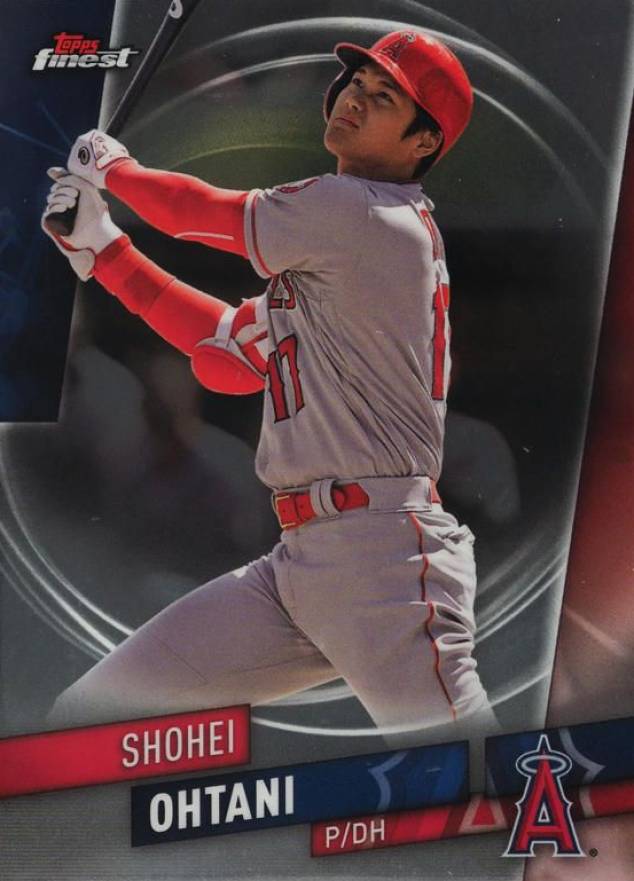 2019 Finest Shohei Ohtani #100 Baseball Card