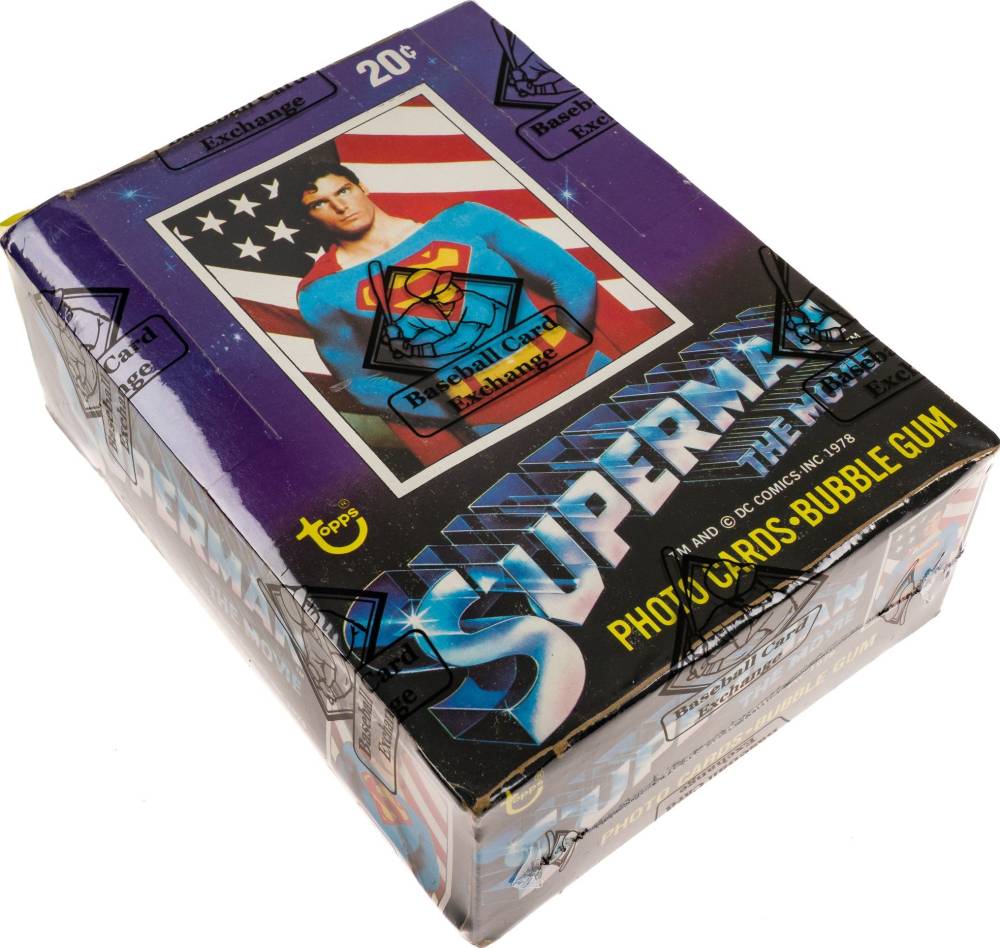 1978 Topps Superman Movie Wax Pack Box #WPB Non-Sports Card