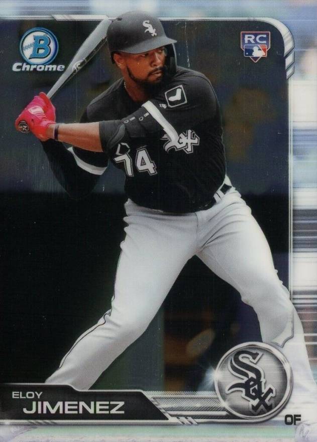 2019 Bowman Chrome Eloy Jimenez #81 Baseball Card