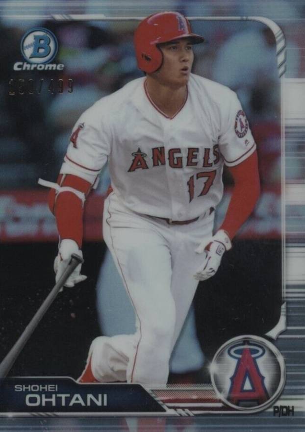 2019 Bowman Chrome Shohei Ohtani #50 Baseball Card