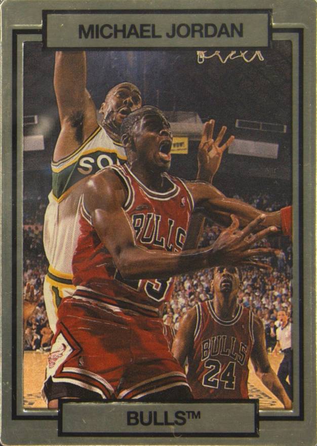 1990 Action Packed Promos Michael Jordan # Basketball Card