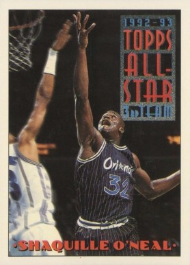 1993 Topps Shaquille O'Neal #134 Basketball Card