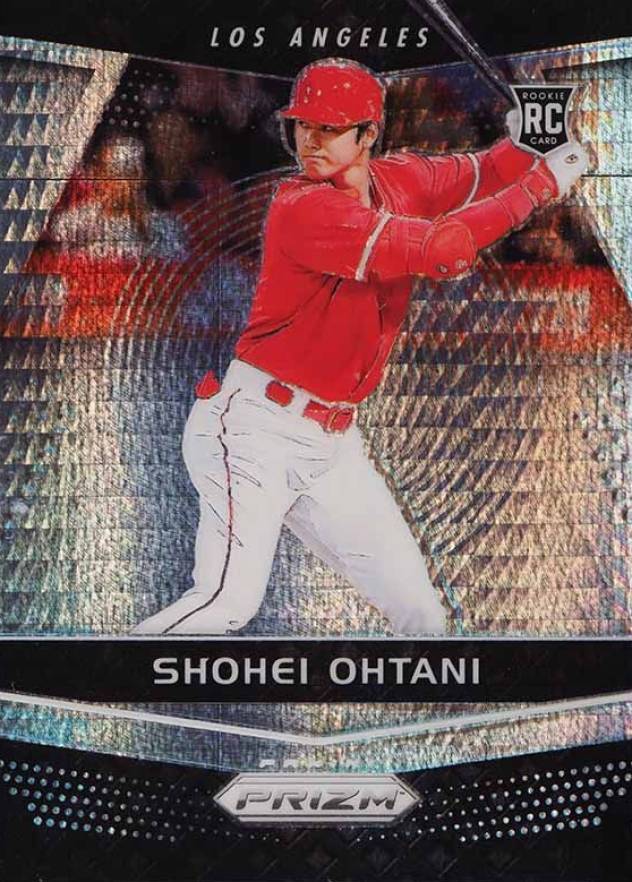 2018 Panini Chronicles Prizm Shohei Ohtani #23 Baseball Card