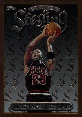 1996 Finest Michael Jordan #50 Basketball Card