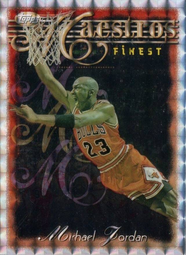 1996 Finest Michael Jordan #127 Basketball Card