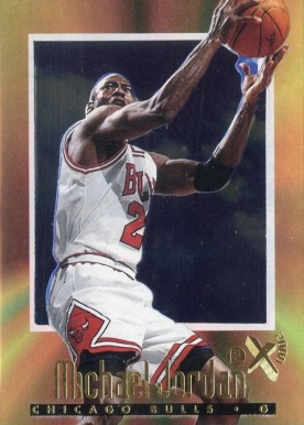 1996 Skybox E-X2000 Michael Jordan #9 Basketball Card