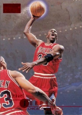 1996 Skybox Premium Michael Jordan #16 Basketball Card