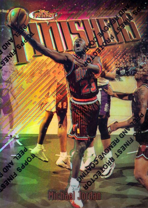 1997 Finest Michael Jordan #39 Basketball Card