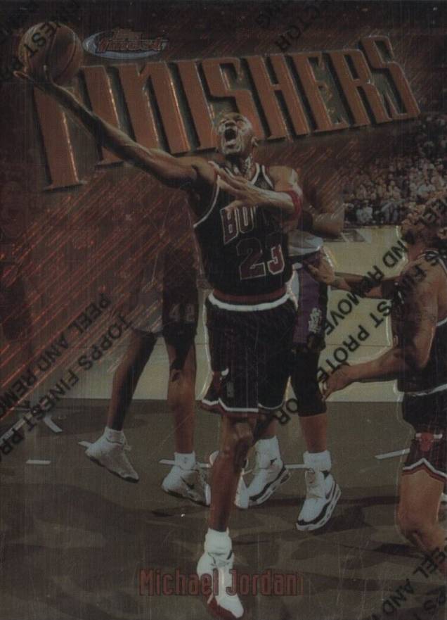 1997 Finest Michael Jordan #39 Basketball Card