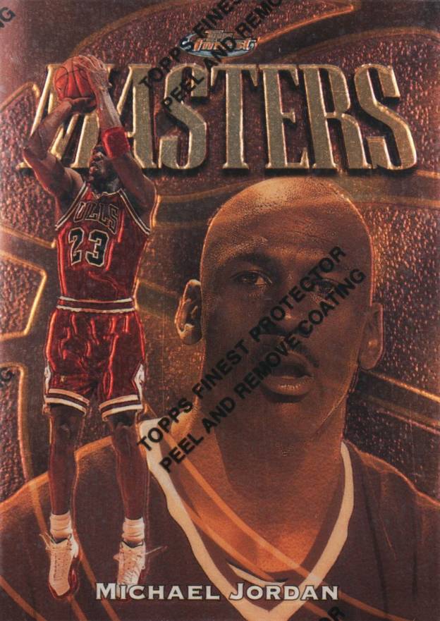 1997 Finest Michael Jordan #154 Basketball Card