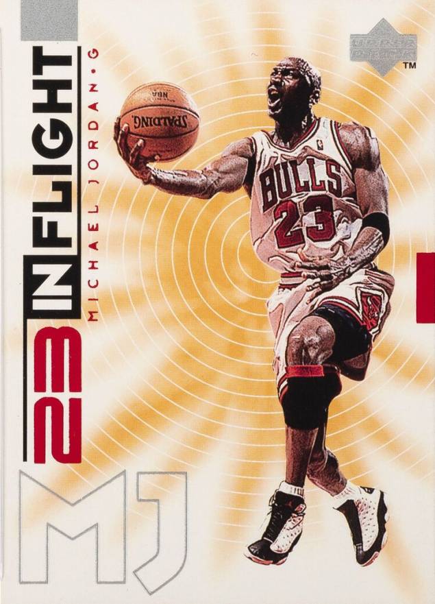 1998 Upper Deck Michael Jordan Living Legend In-Flight Michael Jordan #IF12 Basketball Card