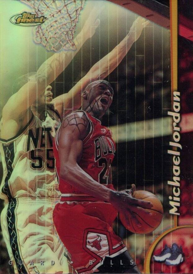 1998 Finest Michael Jordan #81 Basketball Card