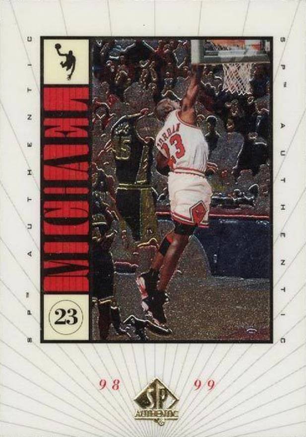 1998 SP Authentic Michael Michael Jordan #M14 Basketball Card