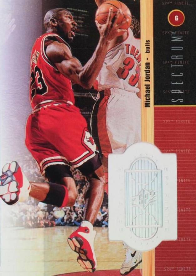 1998 SPx Finite Michael Jordan #1 Basketball Card