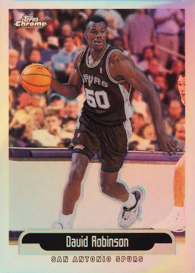 1999 Topps Chrome David Robinson #73 Basketball Card