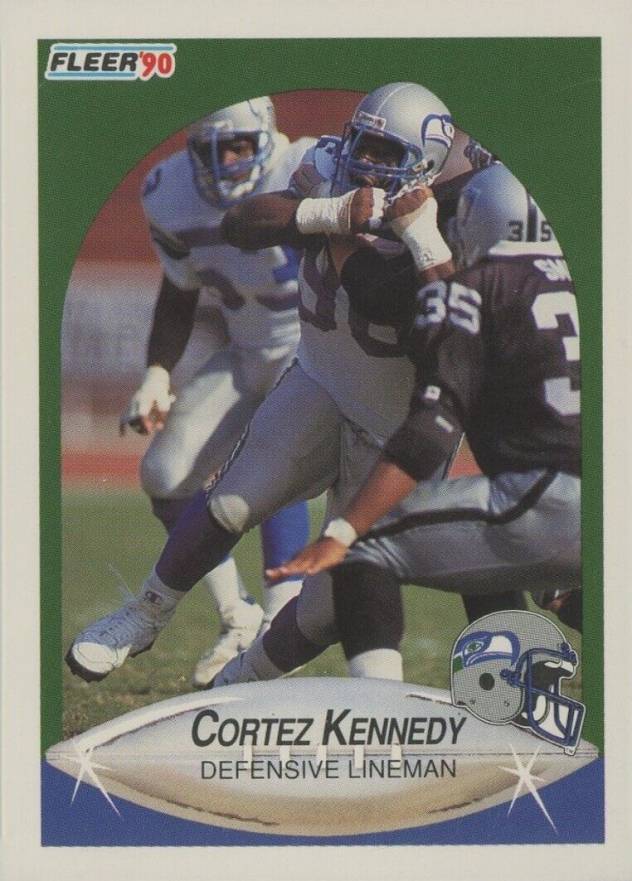 1990 Fleer Update Cortez Kennedy #U-85 Football Card