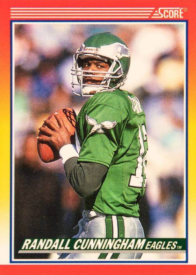 1990 Score Randall Cunningham #605 Football Card