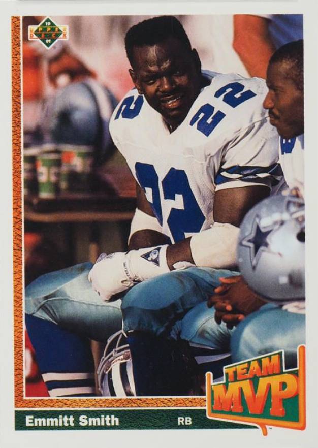 1991 Upper Deck Emmitt Smith #456 Football Card