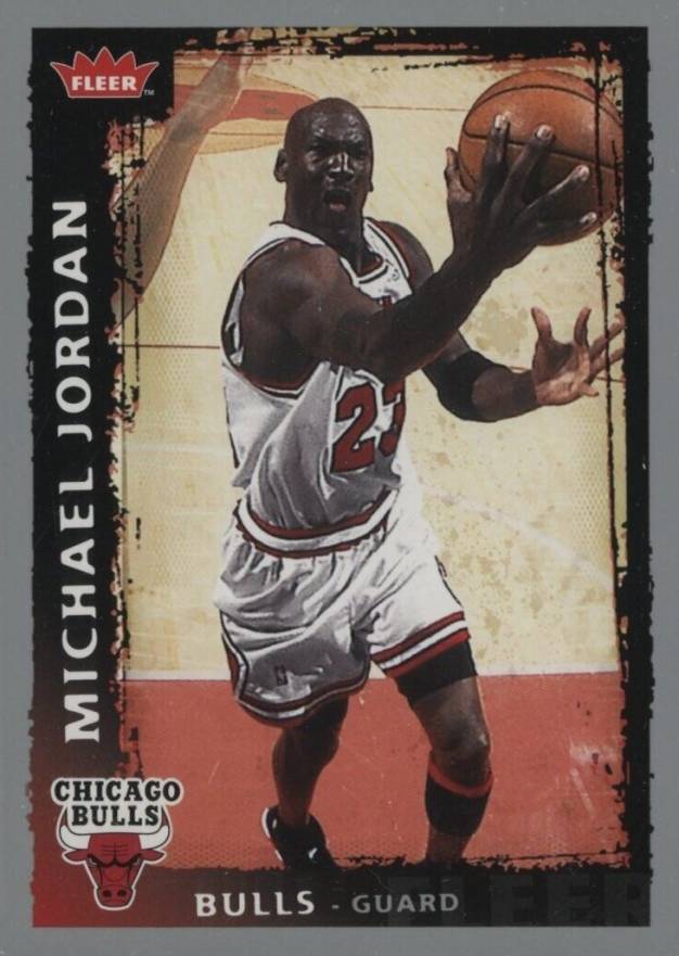 2008 Fleer Michael Jordan #68 Basketball Card