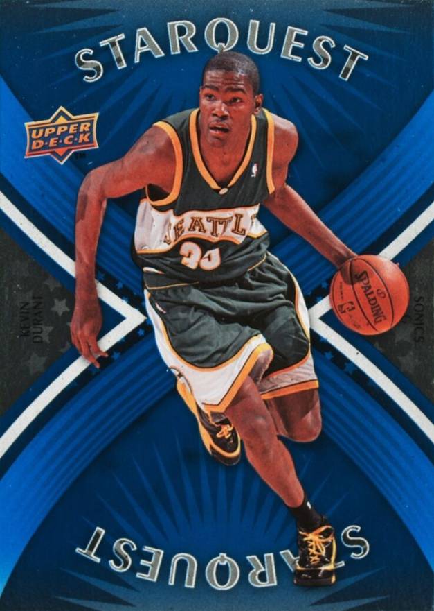 2008 Upper Deck Starquest Kevin Durant #SQ-9 Basketball Card