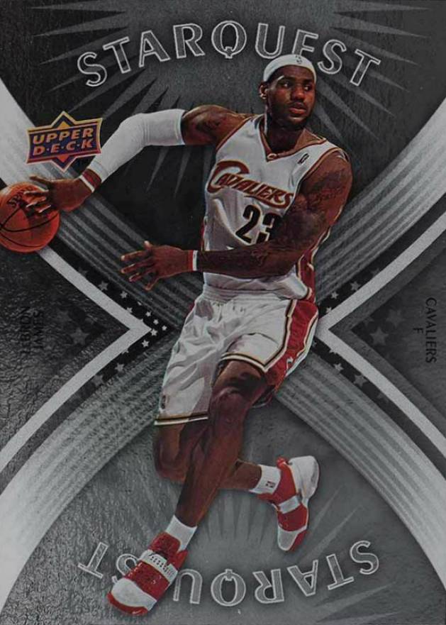 2008 Upper Deck Starquest LeBron James #SQ-17 Basketball Card