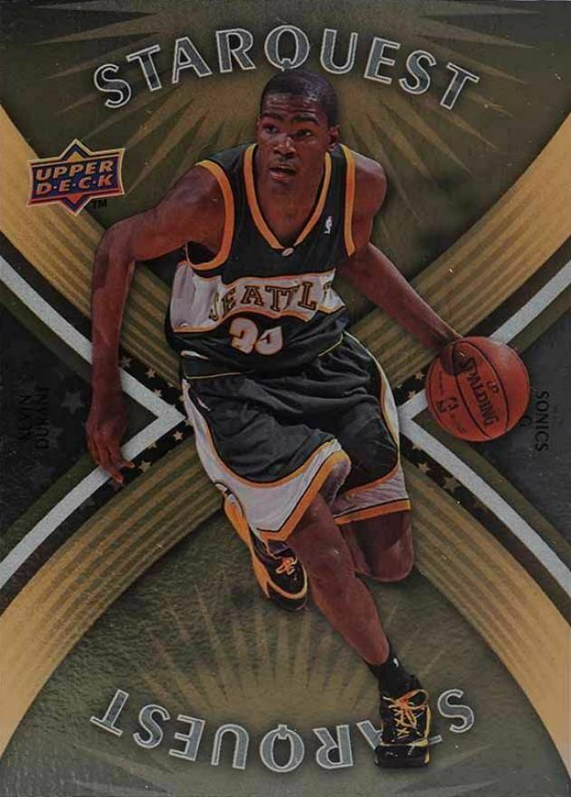 2008 Upper Deck Starquest Kevin Durant #SQ-9 Basketball Card