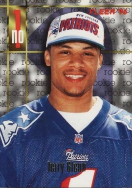 1996 Fleer Terry Glenn #156 Football Card