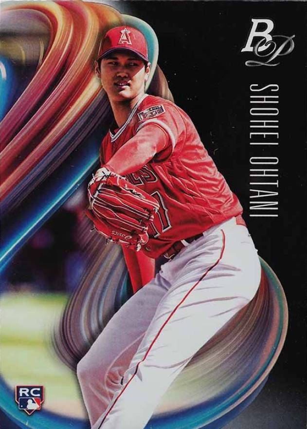 2018 Bowman Platinum Shohei Ohtani #34 Baseball Card