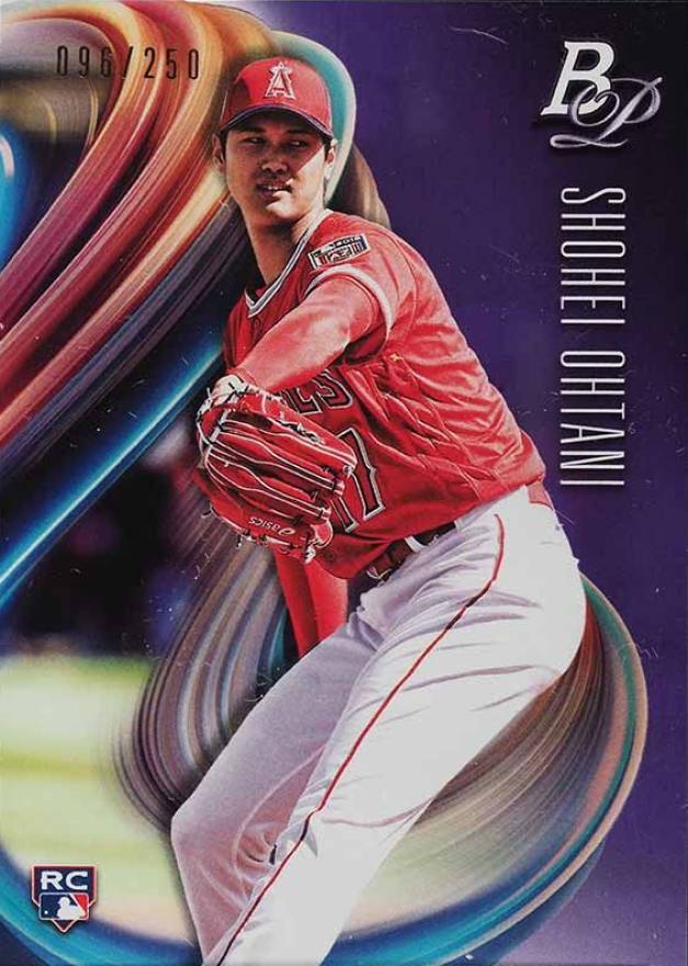 2018 Bowman Platinum Shohei Ohtani #34 Baseball Card