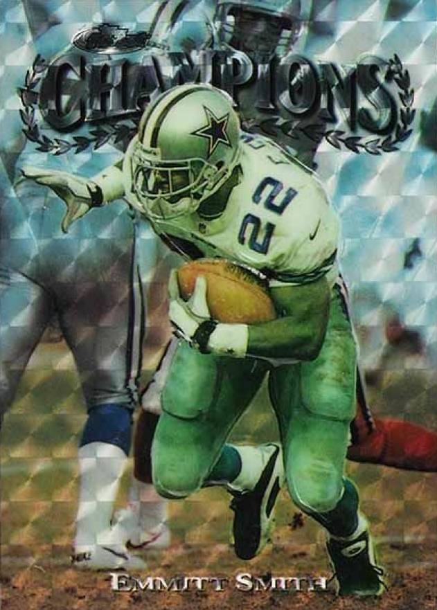 1997 Finest Emmitt Smith #290 Football Card