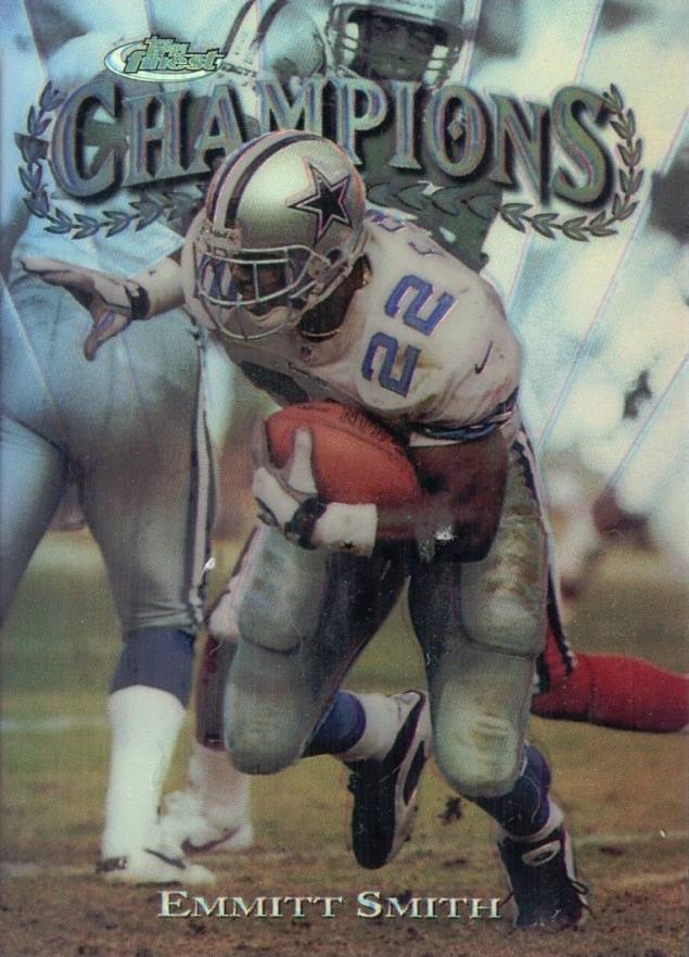 1997 Finest Emmitt Smith #290 Football Card