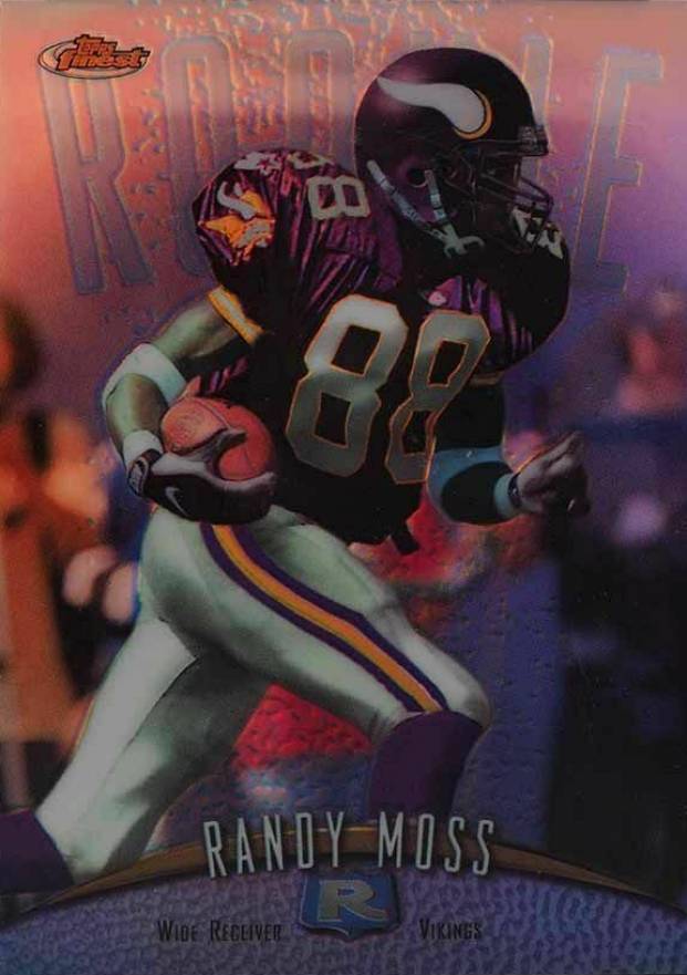 1998 Finest Randy Moss #135 Football Card