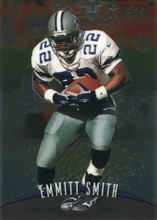 1998 Finest Emmitt Smith #160 Football Card