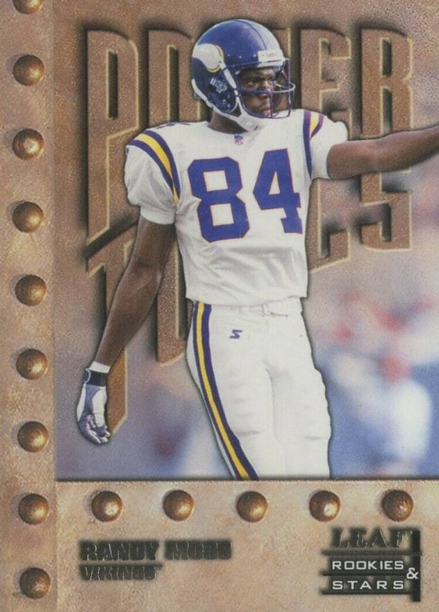 1998 Leaf R & S Randy Moss #266 Football Card