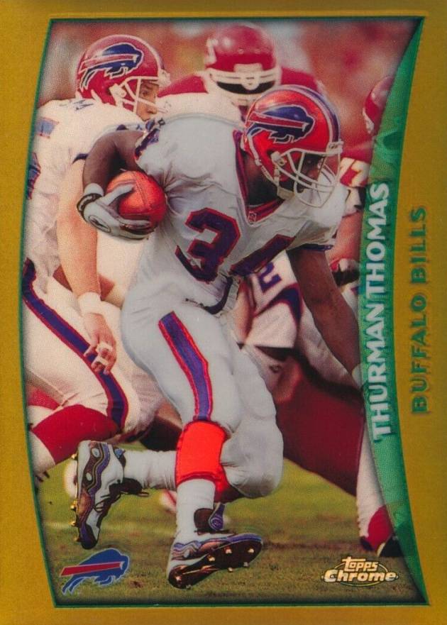 1998 Topps Chrome Thurman Thomas #92 Football Card