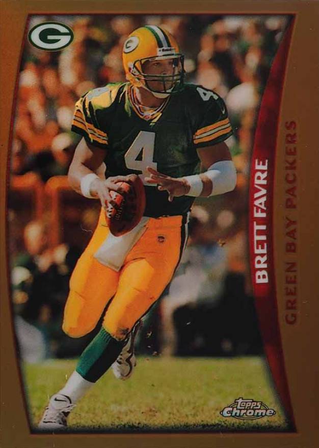 1998 Topps Chrome Brett Favre #113 Football Card