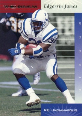 1999 Donruss Edgerrin James #144 Football Card