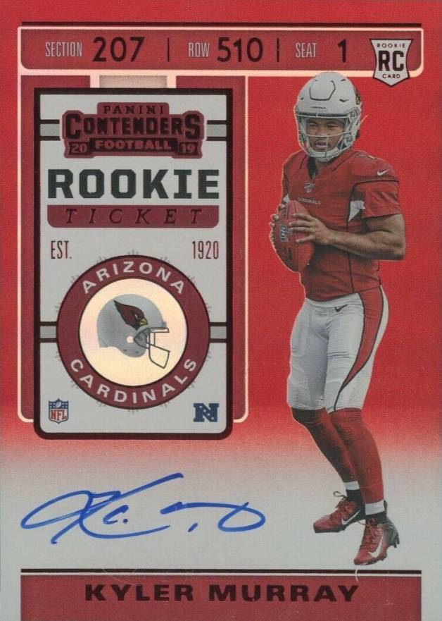 2019 Panini Contenders Kyler Murray #101 Football Card