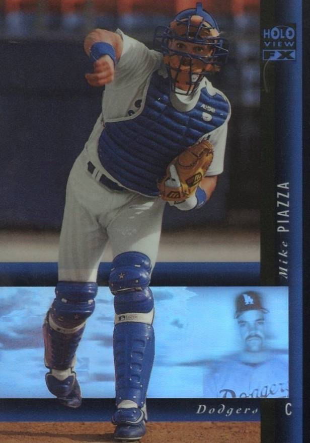 1994 SP Holoview Blue Mike Piazza #29 Baseball Card